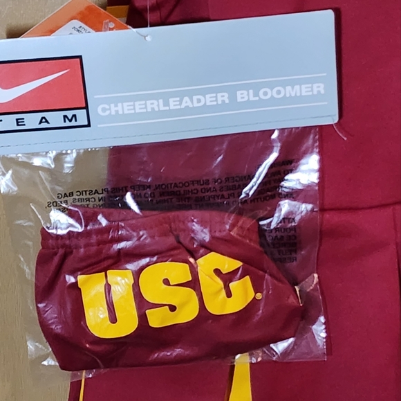 USC TROJANS NIKE HIGH QUALITY STITCHED TODDLER CHEERLEADER DRESS SET - Picture 10 of 10